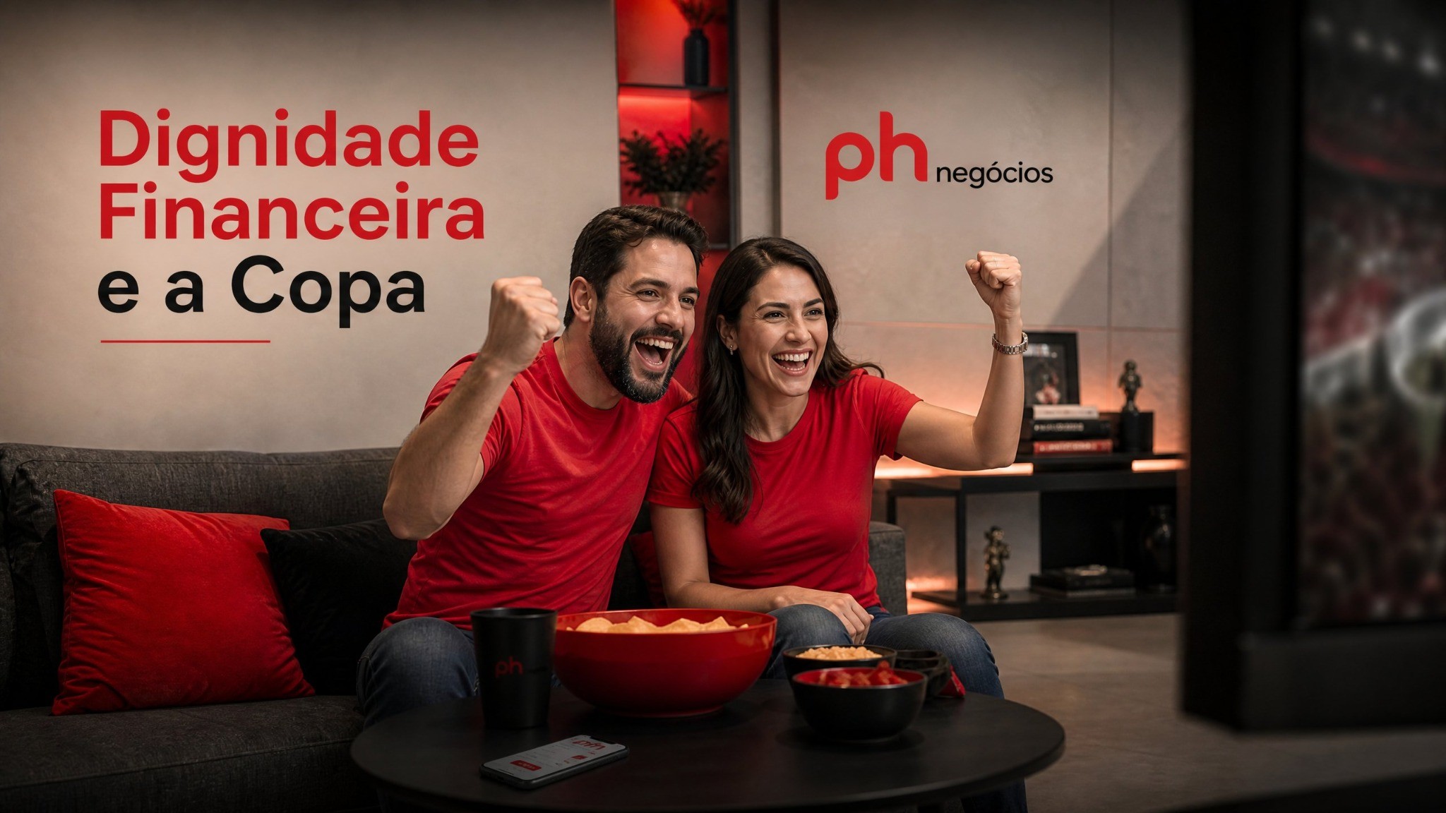 Mesmo apertado, o brasileiro encontra motivo para comemorar!