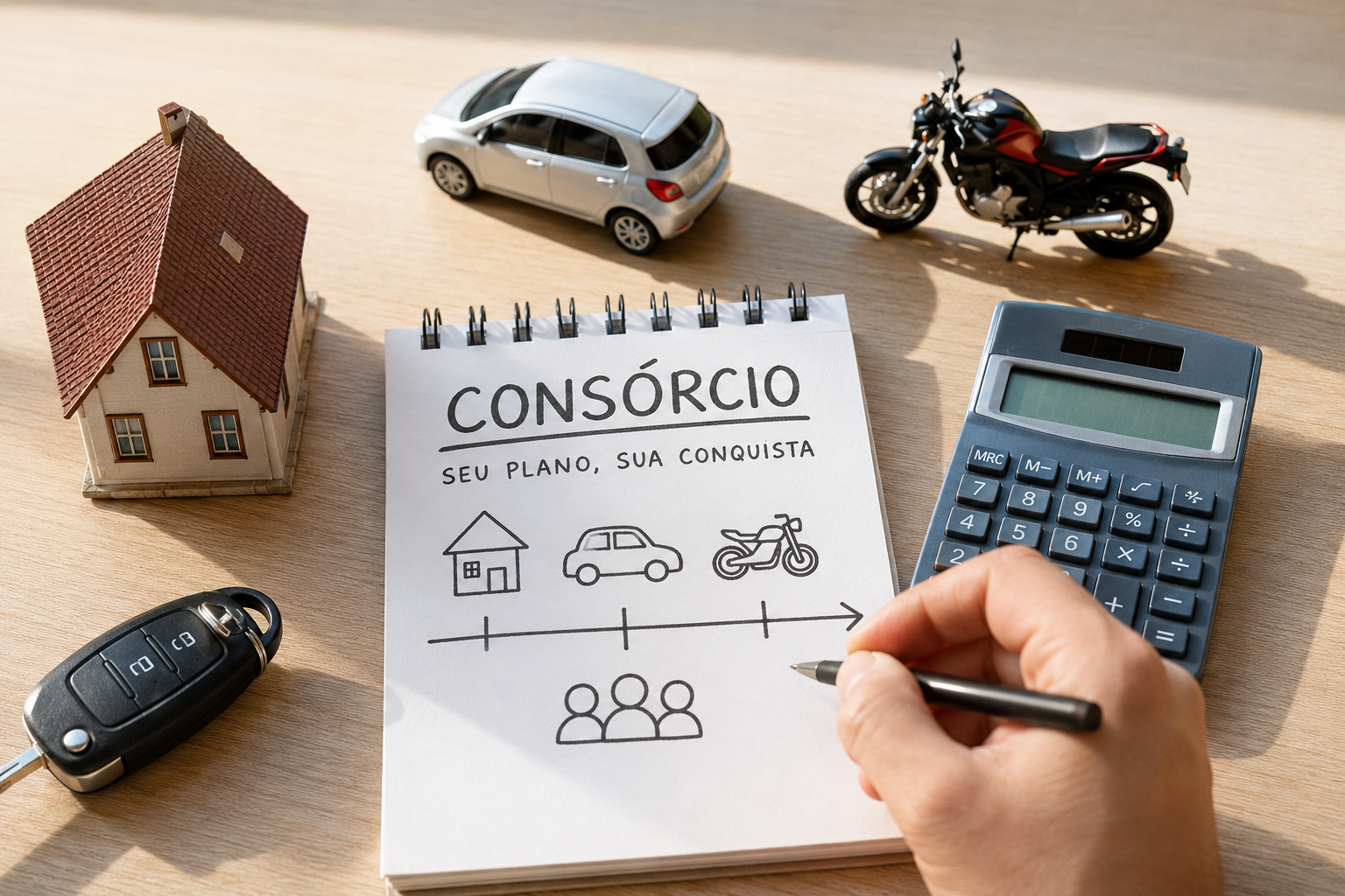O que é consórcio e como funciona? Entenda de forma simples.